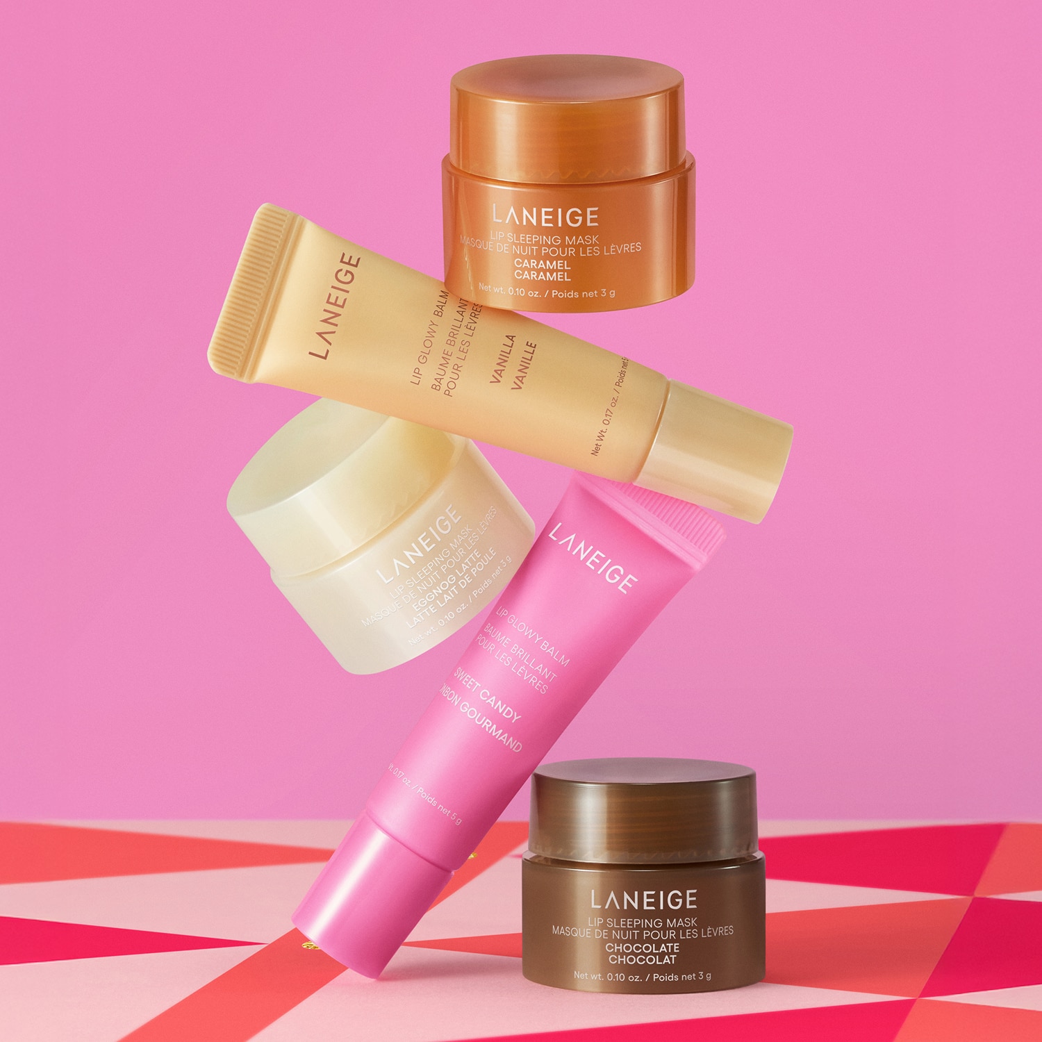 MIDNIGHT MINIS (SET MINI MASCARILLAS NOCTURNAS PARA LABIOS)